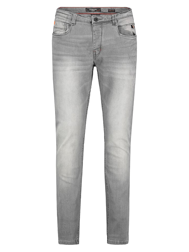 Sublevel Jeans - Slim fit - in Grau günstig kaufen