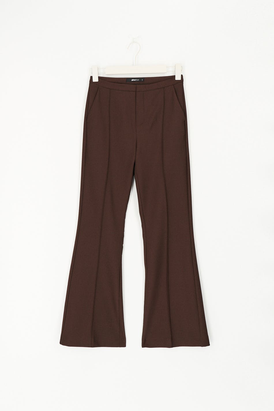 Petite bootcut trousers