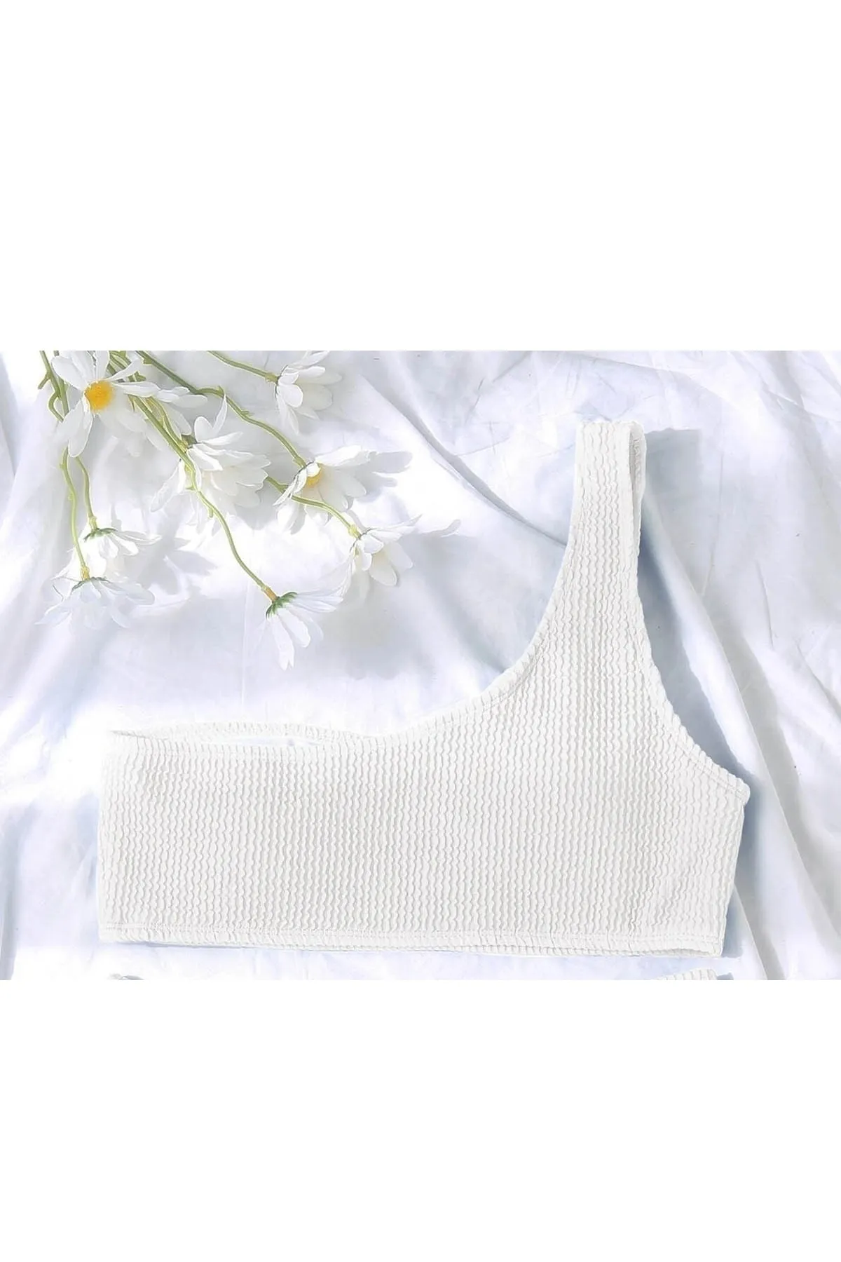 Angelsin  Spezielles Twill-Bikinioberteil
