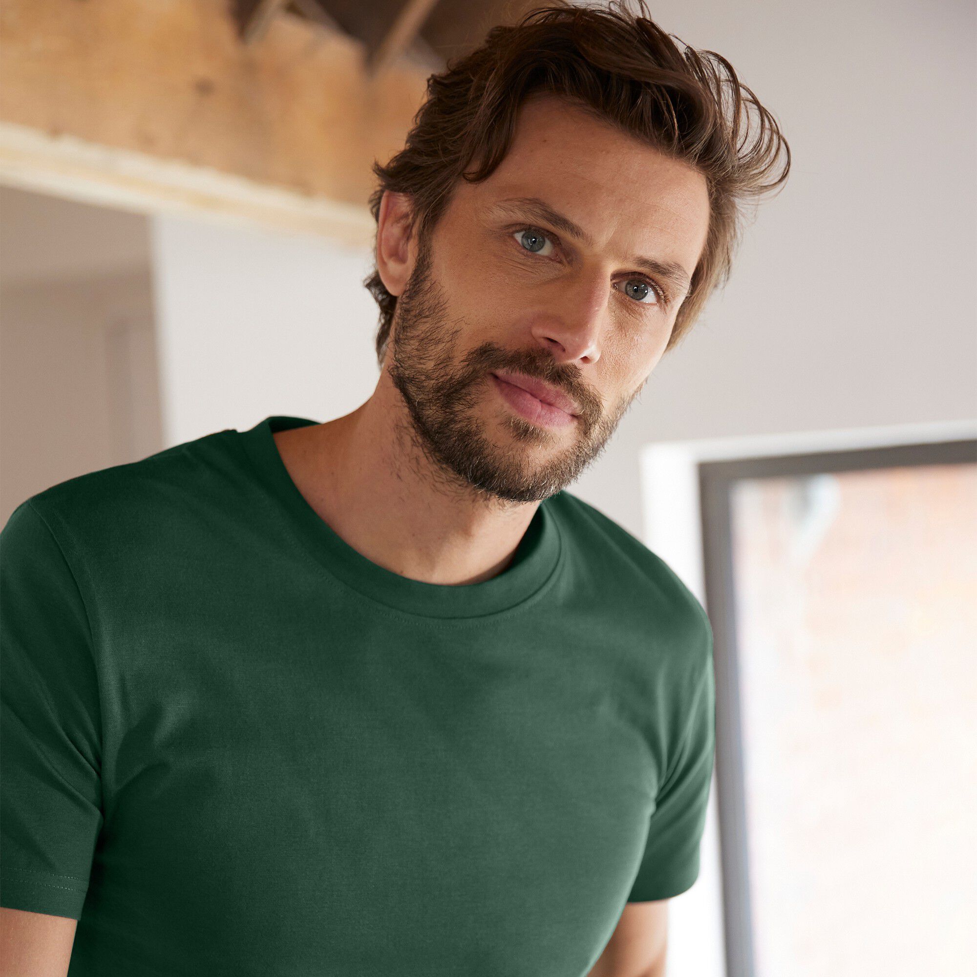 T-shirt col rond manches courtes