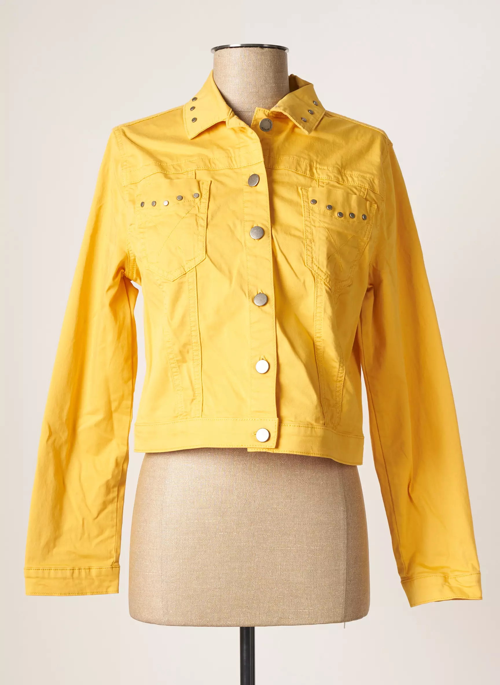 Mado Et Les Autres Vestecasual Femme couleur jaune
