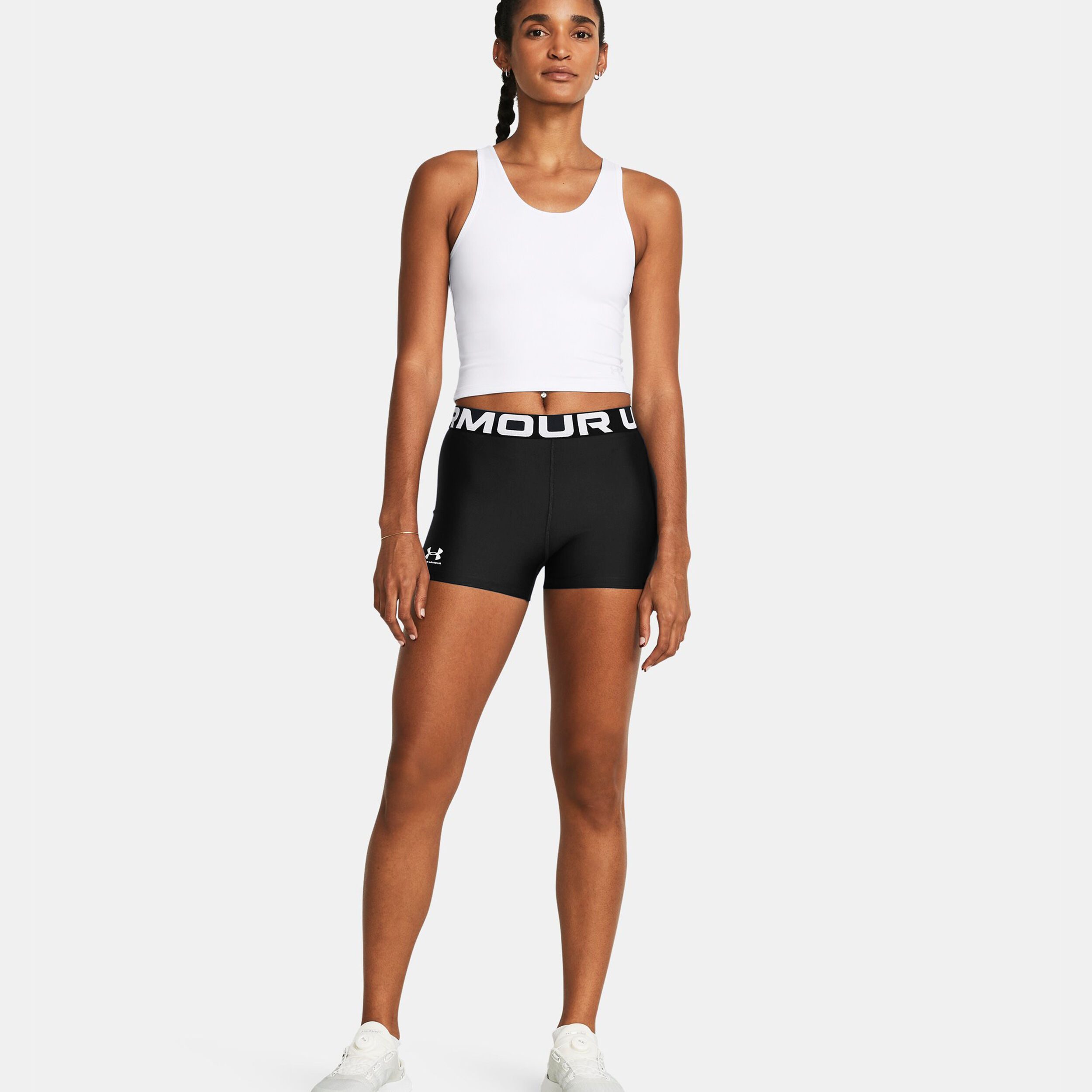 Heatgear Authentics Shorty Ballshort Damen - Schwarz