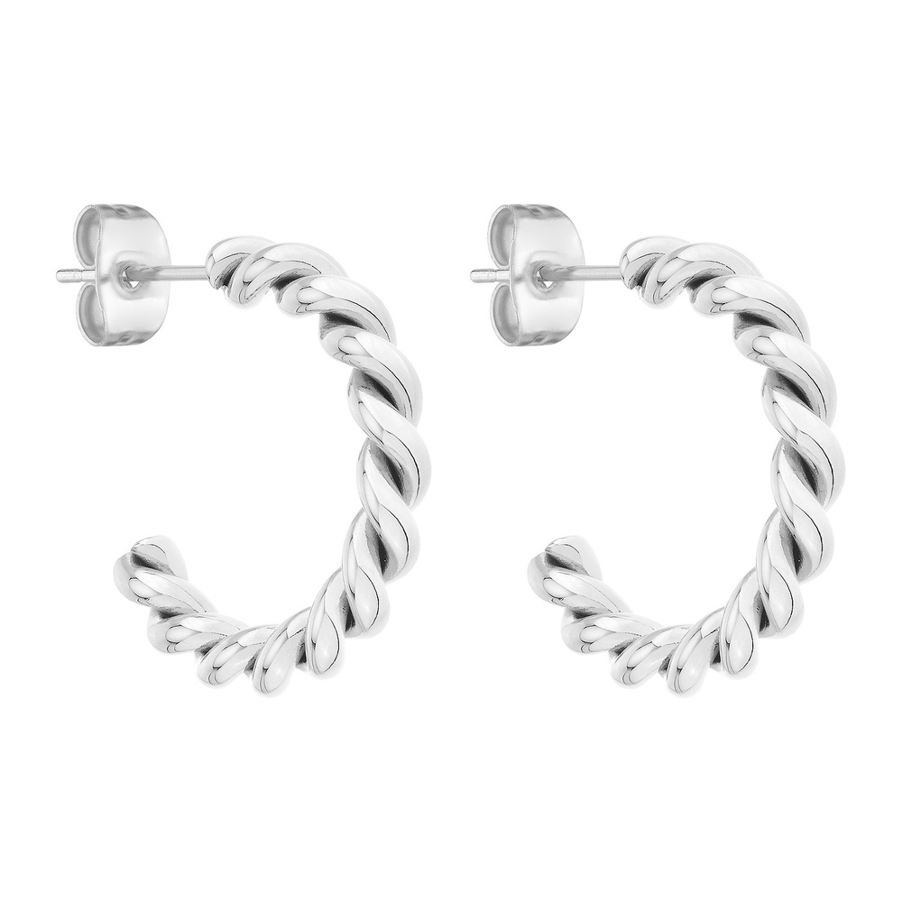 Tamaris Créoles Acier inoxydable Boucles d'oreilles