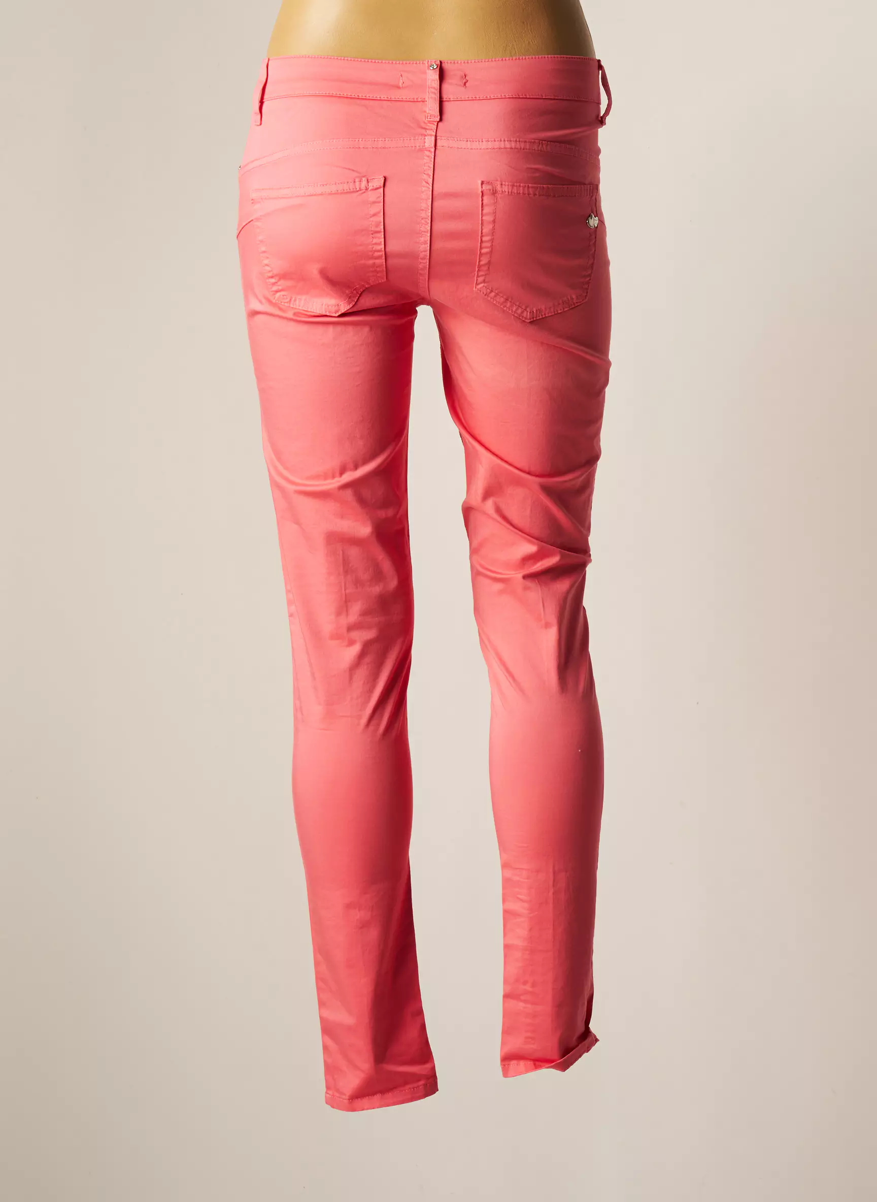 Lui Jo Pantalons Slim Femme couleur rose
