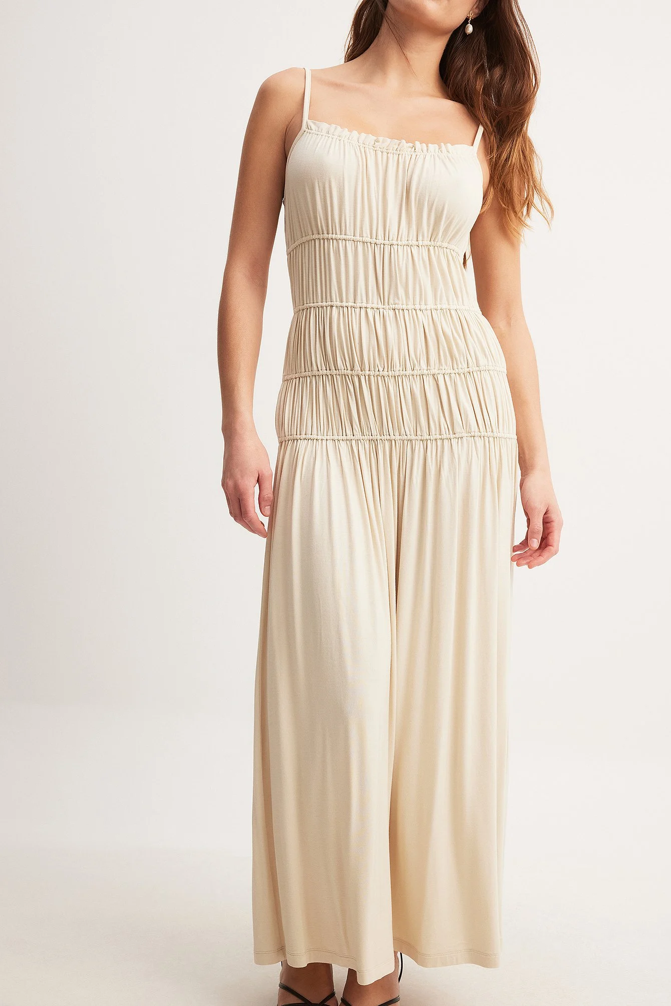 Rouched Midi Dress