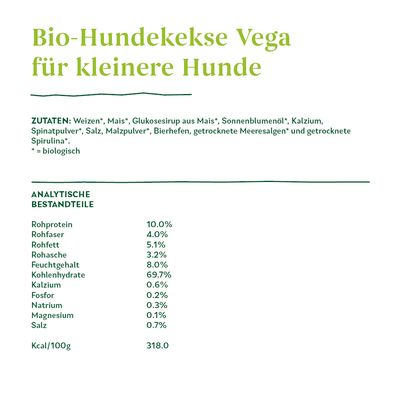 Yarrah Bio vegetarische Multi Hundekekse