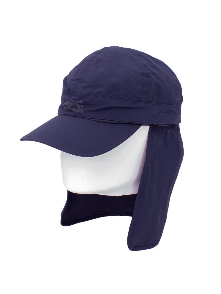 Jack Wolfskin Accessoires New Mosquito Cap  in Blau günstig kaufen L