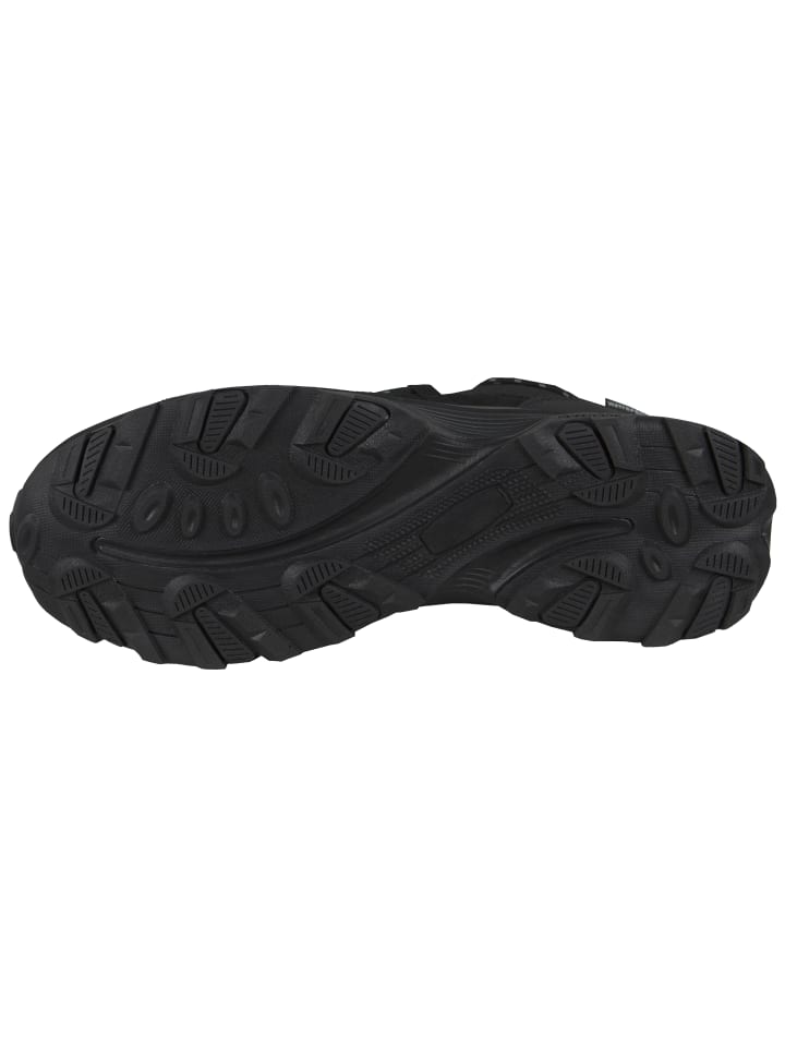 GUGGEN MOUNTAIN Wanderschuhe Uni in Schwarz günstig kaufen