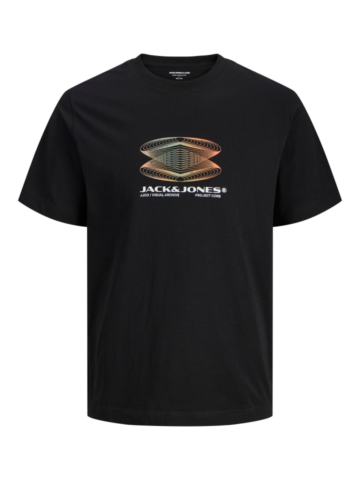 JACK & JONES PLUS T-shirt in Black günstig kaufen