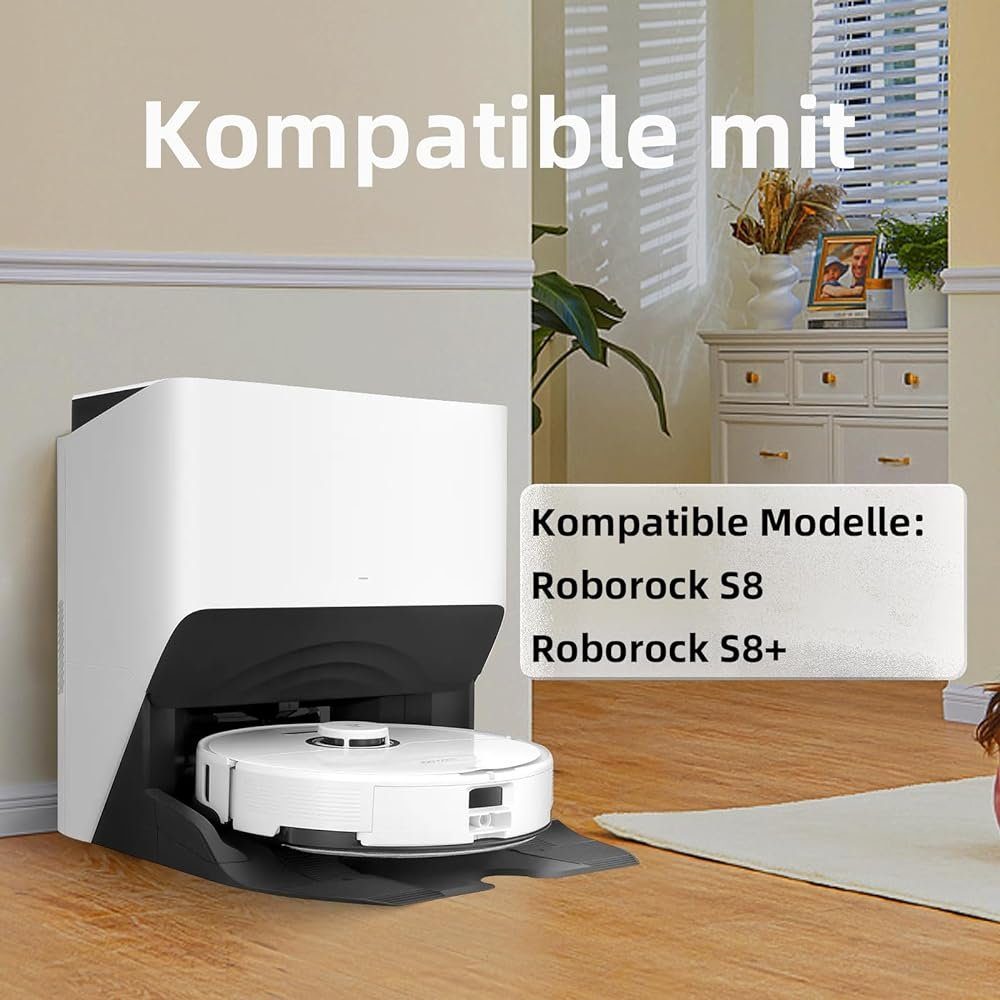 XDOVET Staubsaugerdüsen-Set 17 Stück Zubehör Ersatzteile für Roborock S8 / S8+ Saugroboter mit, (17-tlg)