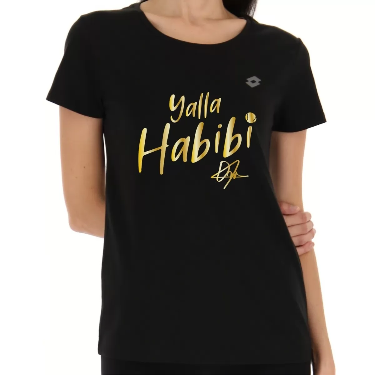 YALLA HABIBI JABEUR W TEE ČERNÉ