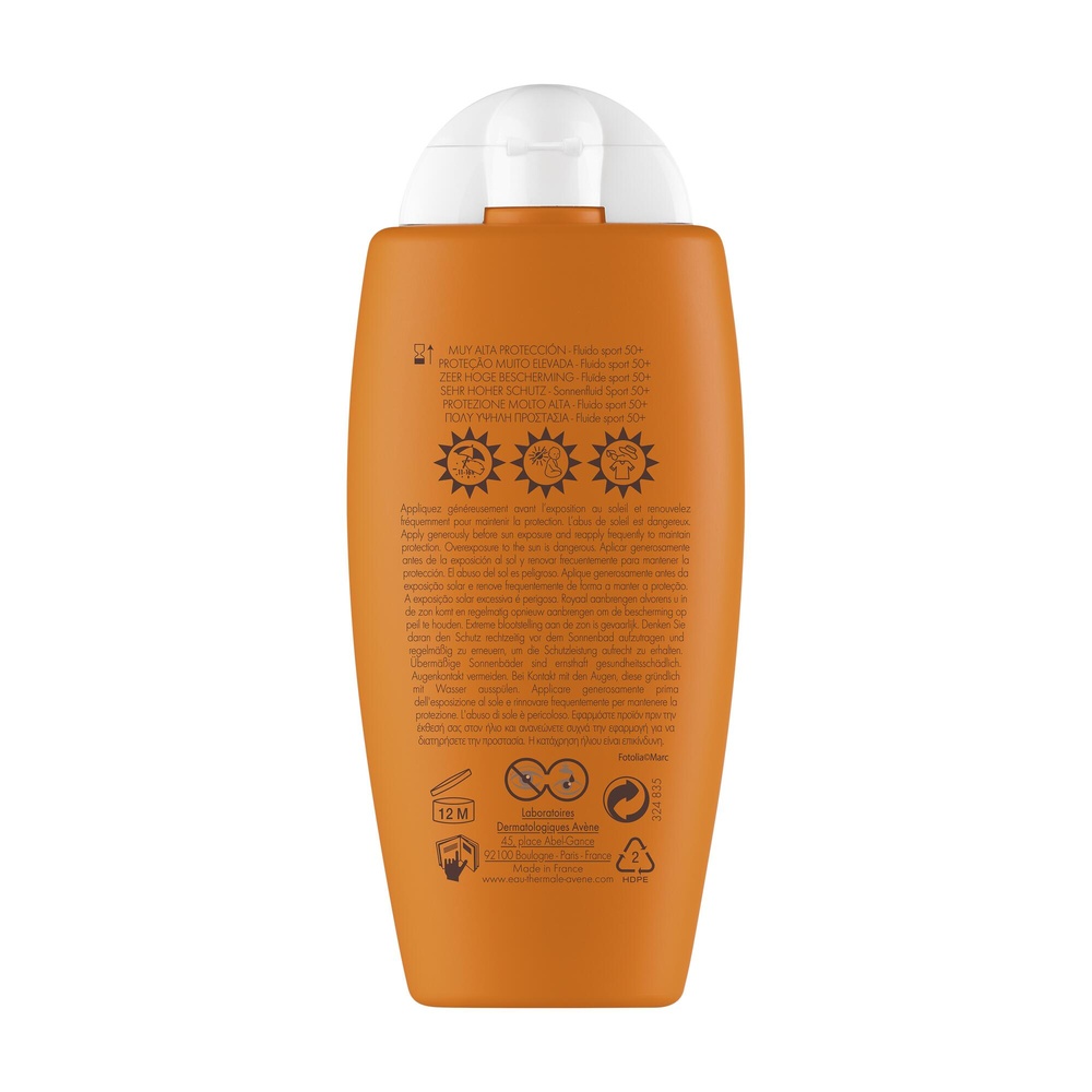 Avène SOLAIRE FLUIDE SPORT 50+ 100ML Soin solaire