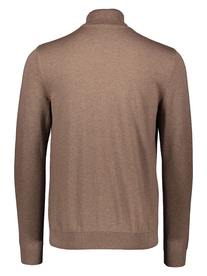 SELECTED HOMME Rollkragenpullover in Braun günstig kaufen