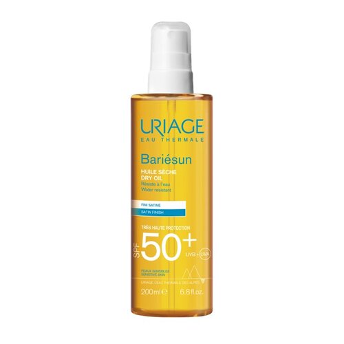 Uriage Bariésun sausā eļļa ar satīna efektu SPF 50+