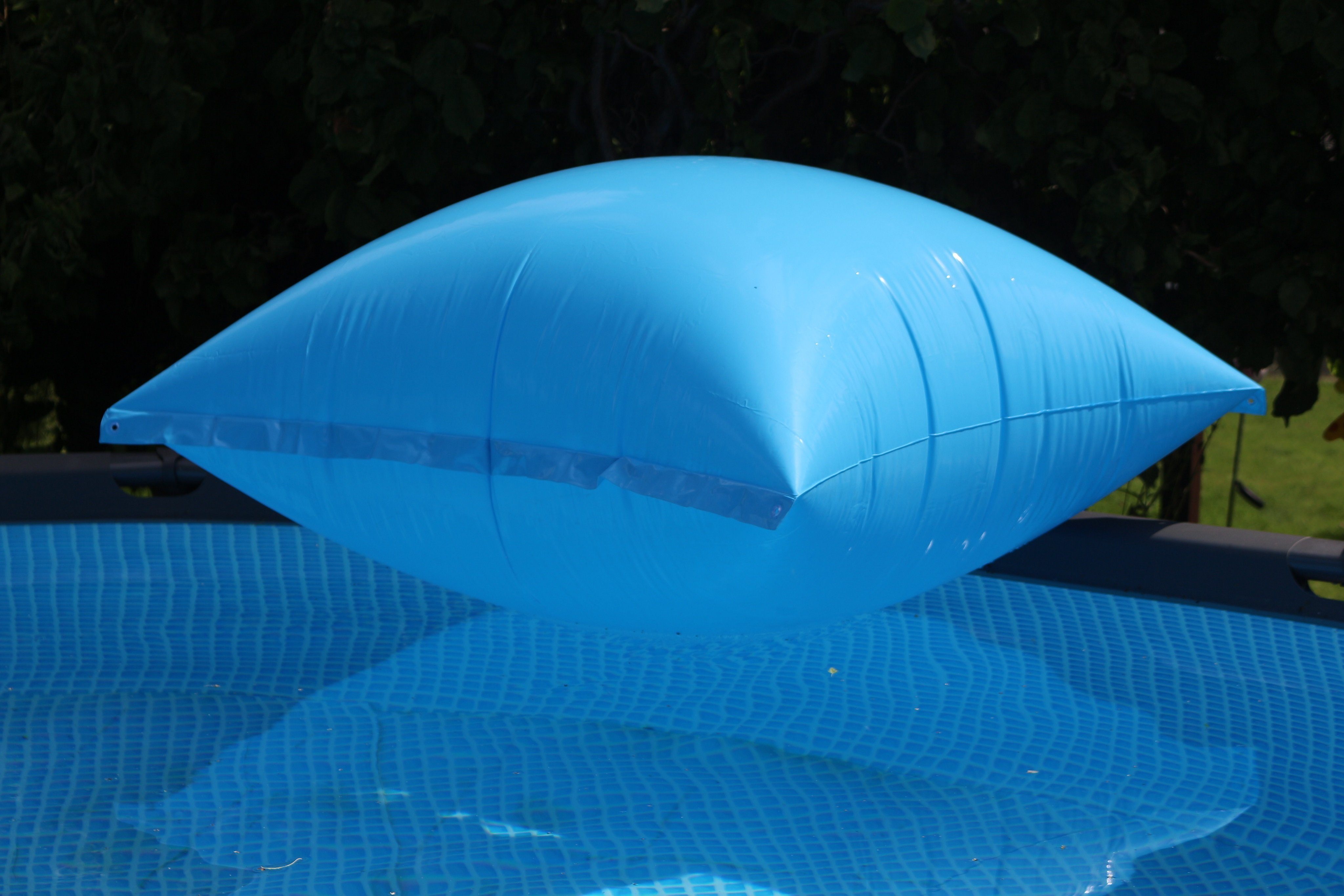 HC Garten & Freizeit Pool-Abdeckplane Poolkissen (Set, 5-St), mit Schraubventil, 120x120cm