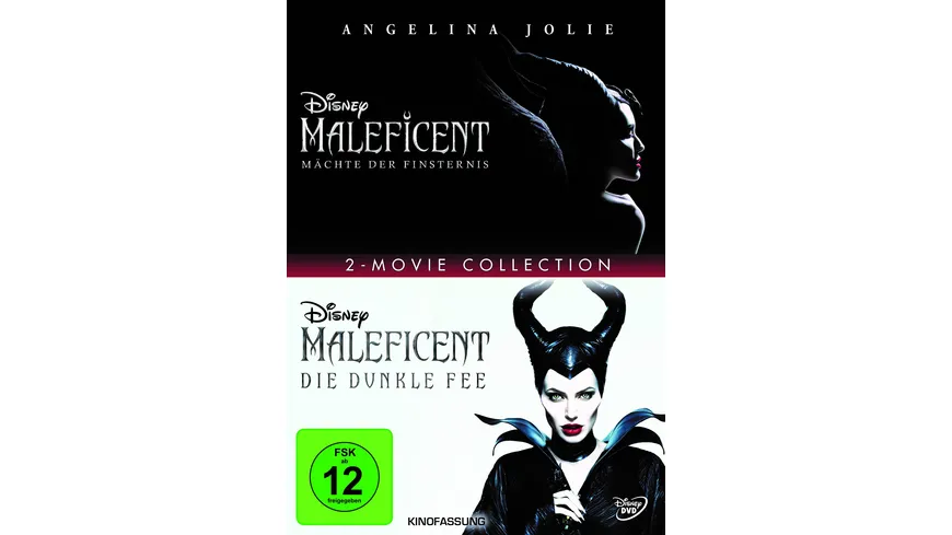 Maleficent - Die dunkle Fee/Mächte der Finsternis  [2 DVDs]