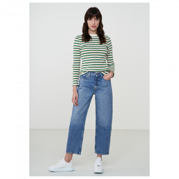 recolution - Women's Longsleeve Lovage Stripes - Longsleeve