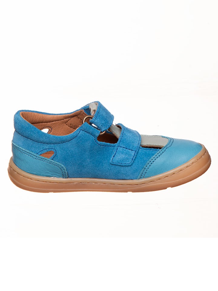 kmins Leder-Barfußschuhe in Blau günstig kaufen