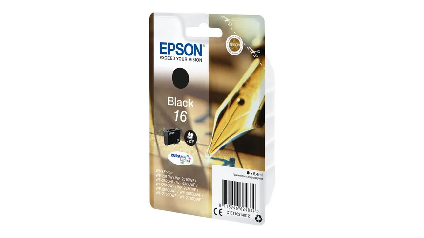 Epson Druckerpatrone 16 schwarz