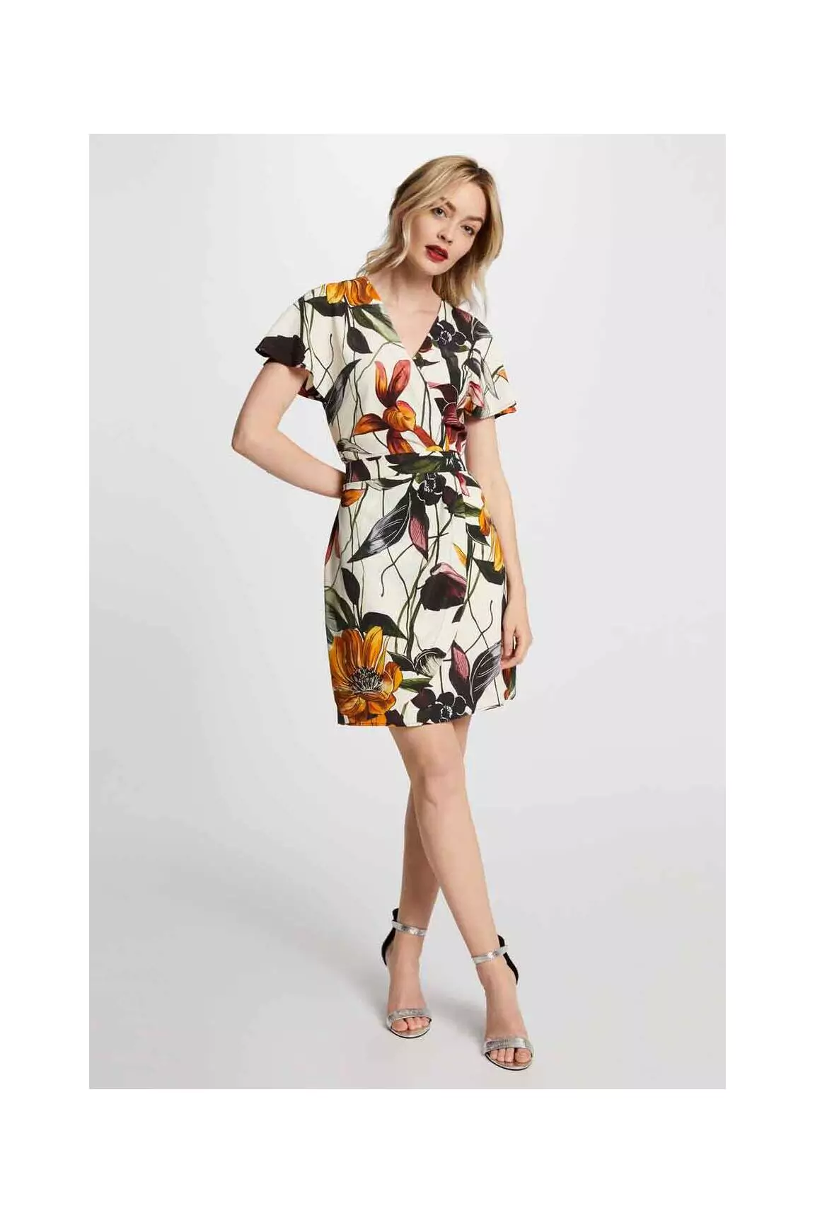 Morgan Robes Courtes Femme couleur blanc