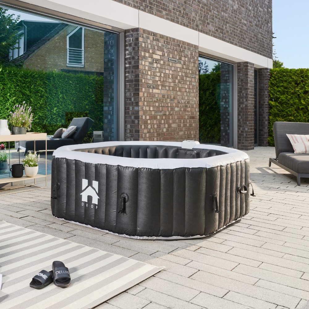Home Deluxe Outdoor Whirlpool DROP- 6 Personen