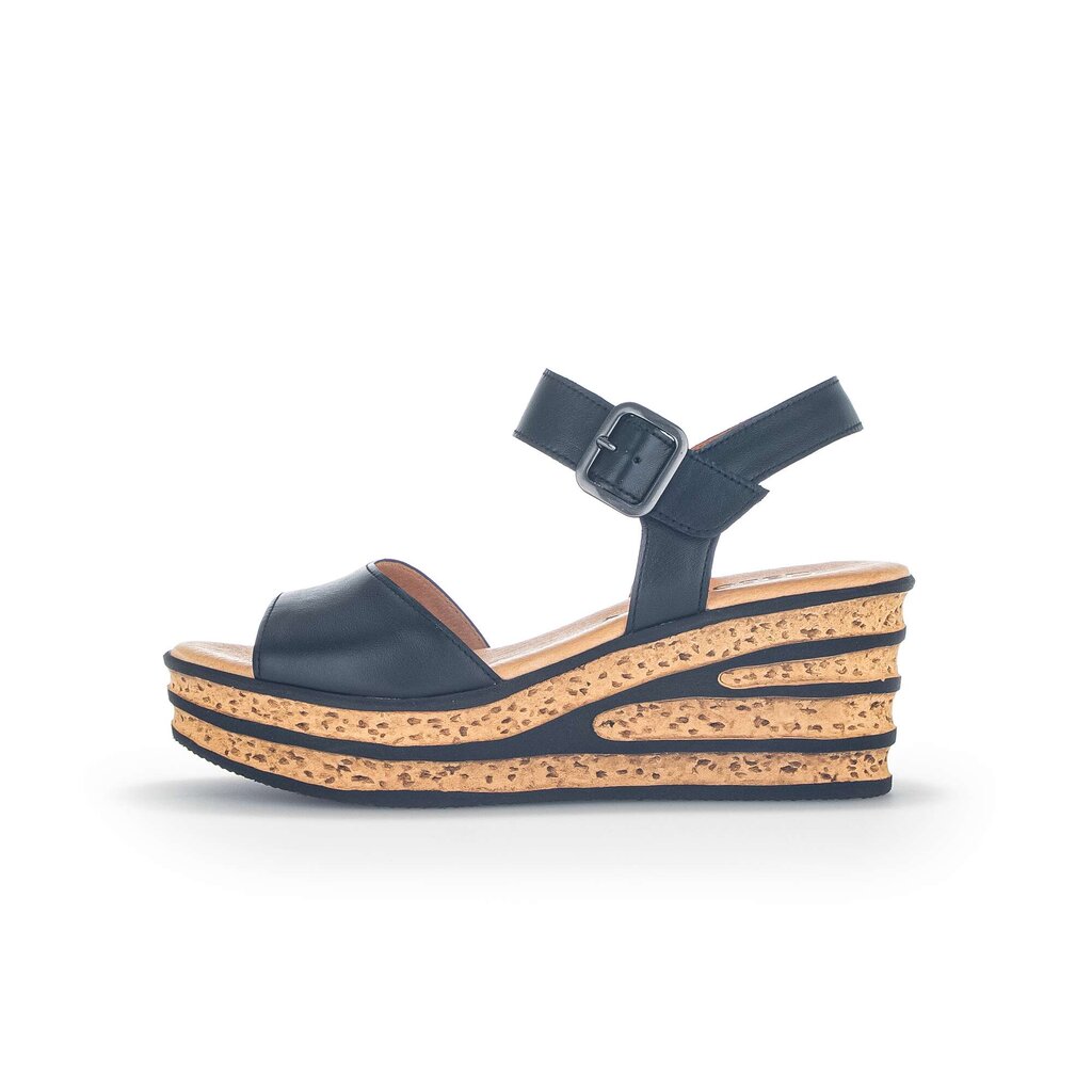 Gabor fashion Keilsandalette schwarz