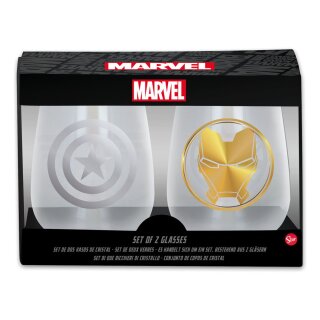 Marvel Avengers Crystal Gläser (2)