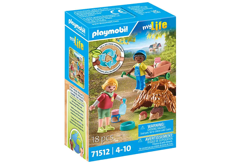 Pflege der Igelfamilie