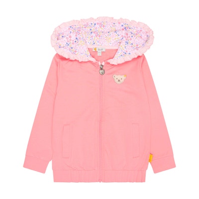 Sweatjacke, rosa für Mädchen