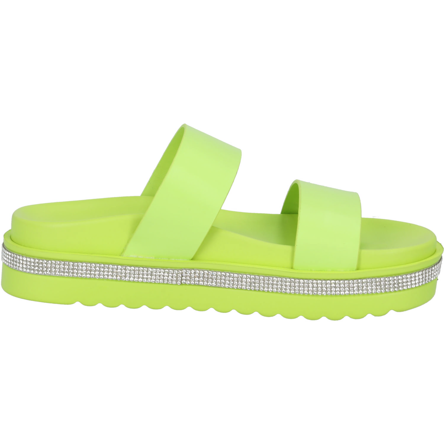 Palado Jolandi, Plateau-Pantoletten, Damen, Lime
