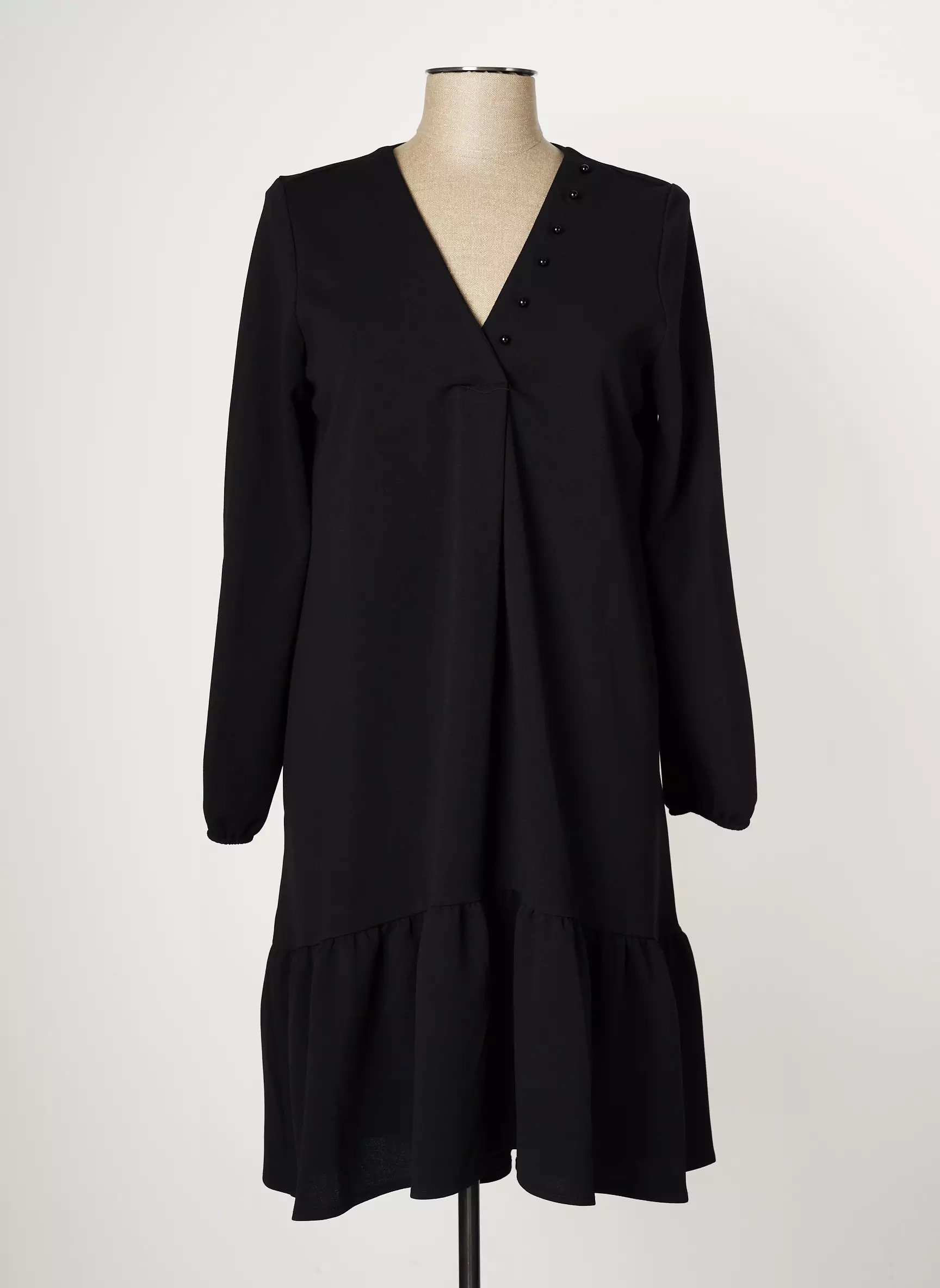 Multiples Robes Mi Longues Femme couleur noir