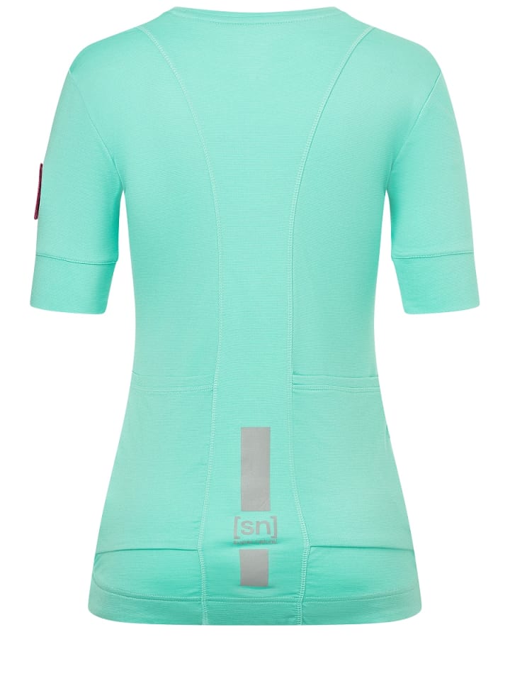 super.natural Merino Fahrradtrikot W GRAVA TEE in mintgrün günstig kaufen