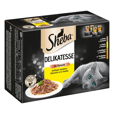 48 x 85 g Sheba Nassfutter + 12 x 60 g Dreamies Snack-Mix zum Sonderpreis!