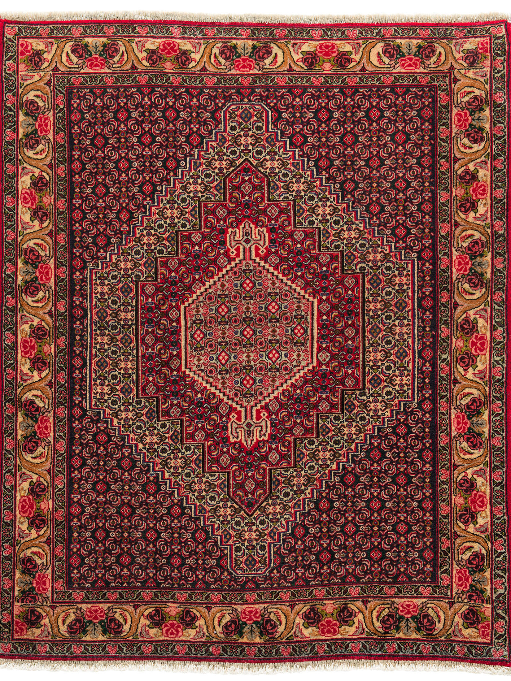 Senneh ca. 117 x 162 cm, Unikat / Einzelstück