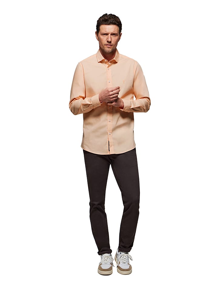 Polo Club Hemd - Slim fit - in Orange günstig kaufen