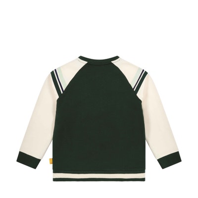 Sweatshirt, dunkelgrün für Jungs