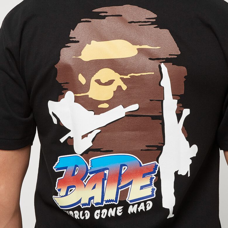 A Bathing Ape Japan Culture Karate Tee M black