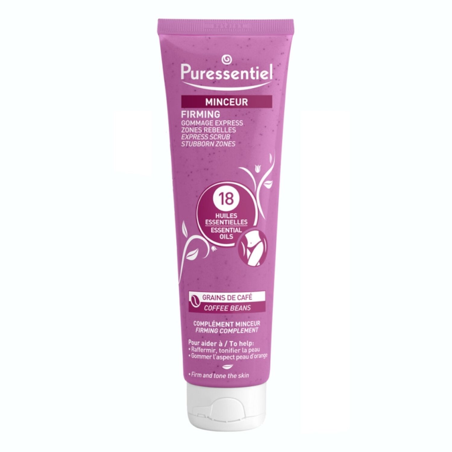 Puressentiel Minceur Gommage Express Zones Rebelles 150 ml