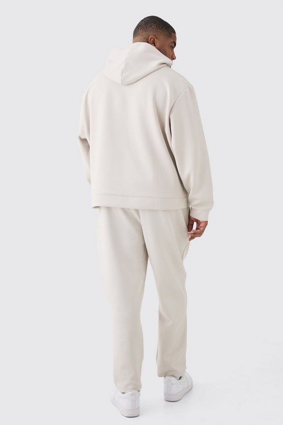 Plus kastiger Oversize Scuba Hoodie