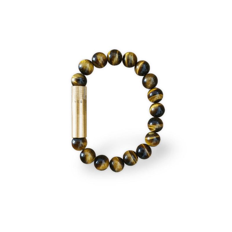 Les Fines Lames Armband Zigarrenschneider Brass, Farbe Tiger - Größe L