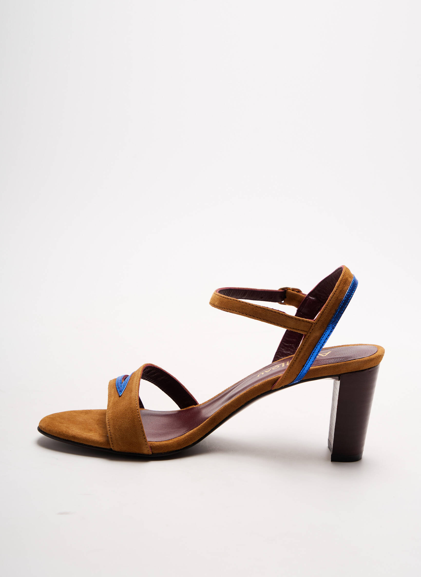 Avril Gau Sandales Nu Pieds Femme couleur bleu