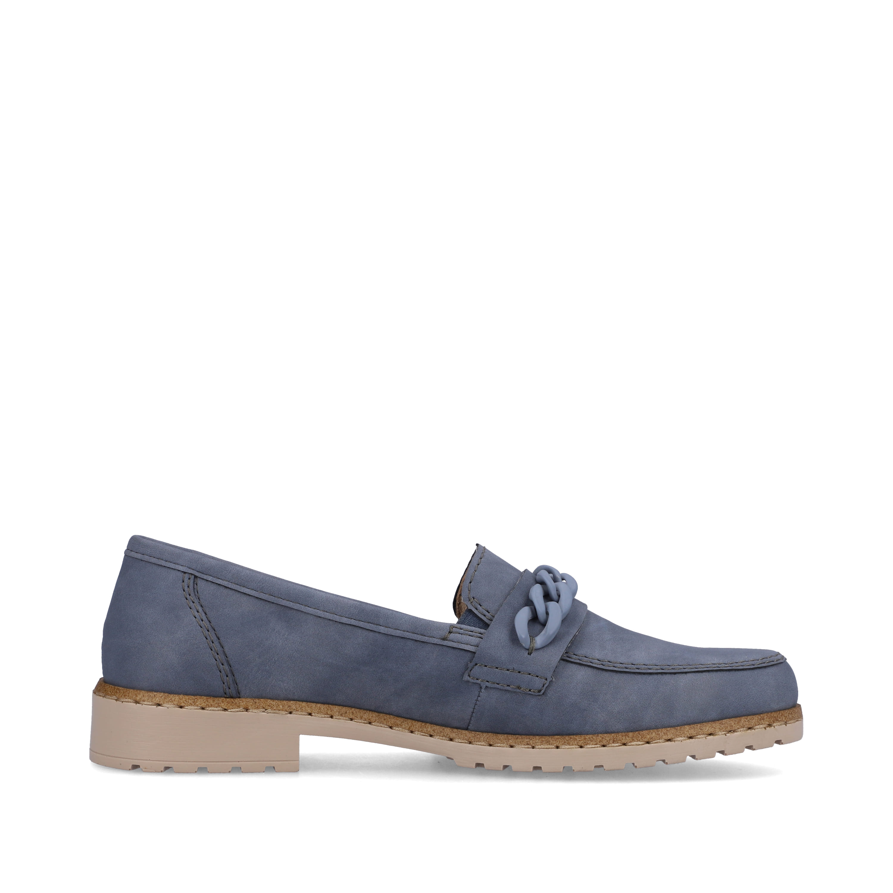 Rieker Damen Loafer himmelblau