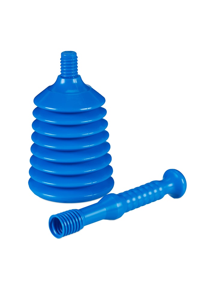 relaxdays Pümpel-Saugglocke in Blau günstig kaufen onesize