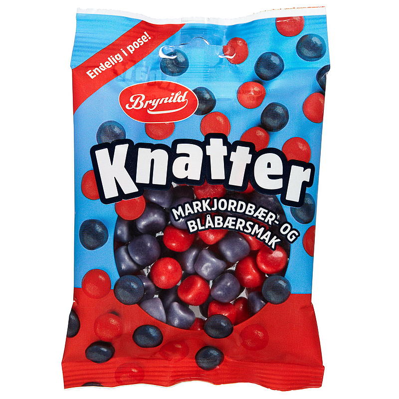 Brynild Knatter 80 g skogsbær Brynild