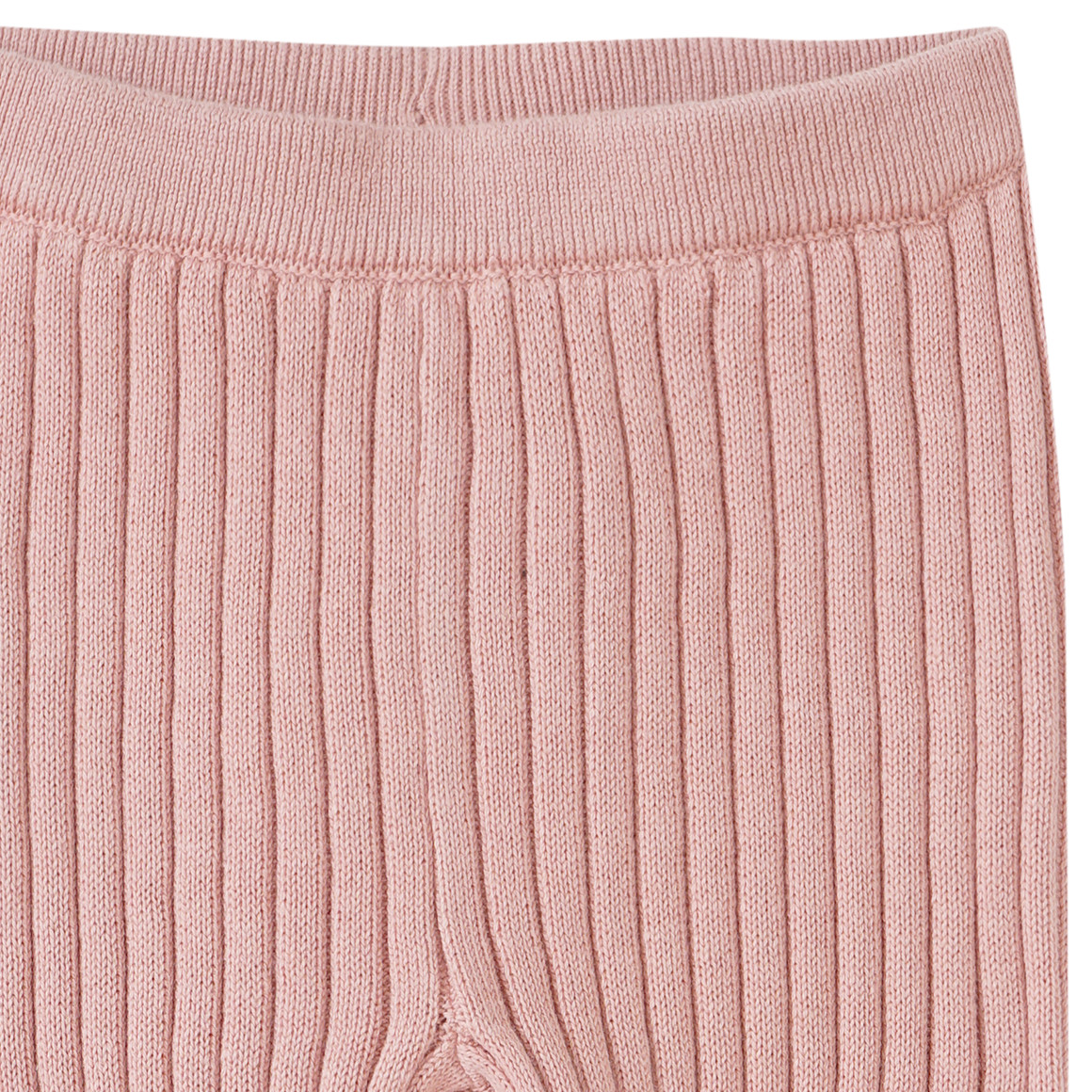 Newborn Strickleggings mit Rippstruktur