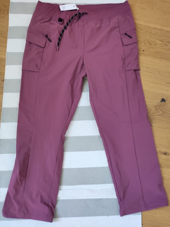 LASCANA ACTIVE Trekkinghose in mauve günstig kaufen 50