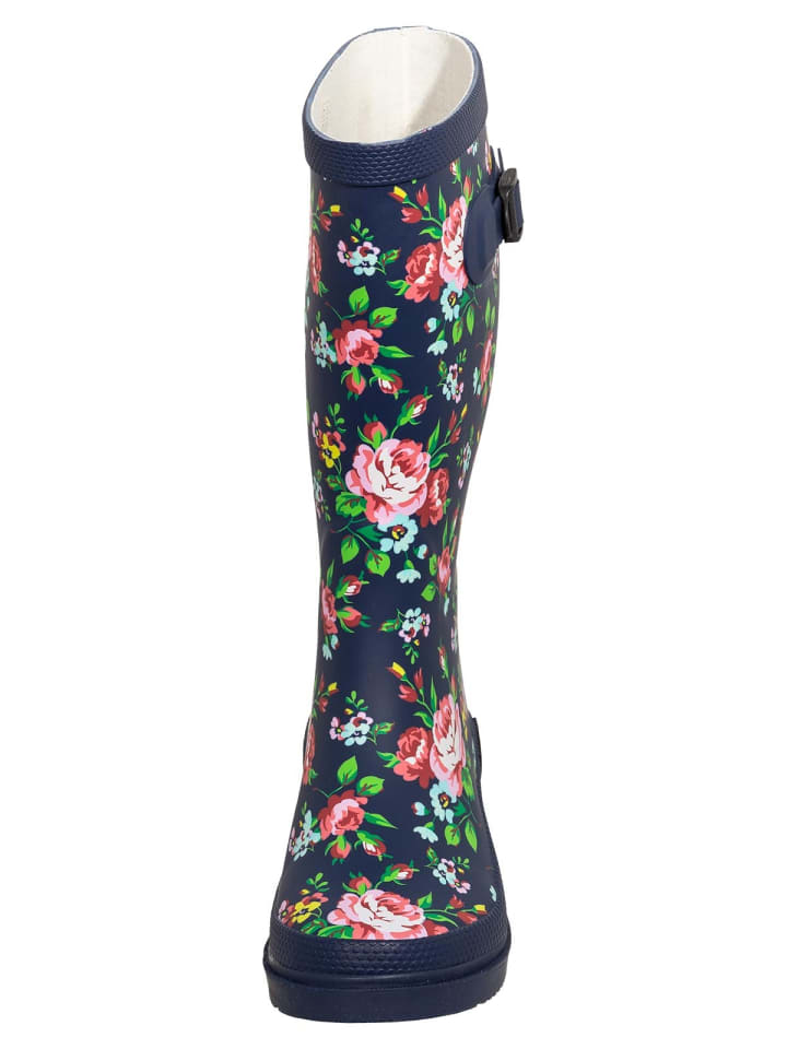 Bockstiegel Regenstiefel Julia in dunkelblau/multi günstig kaufen