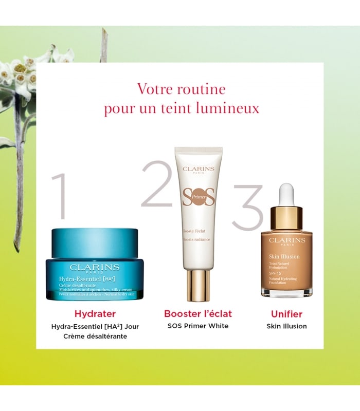 Clarins-SOS PRIMER-Base de Teint Illuminatrice
