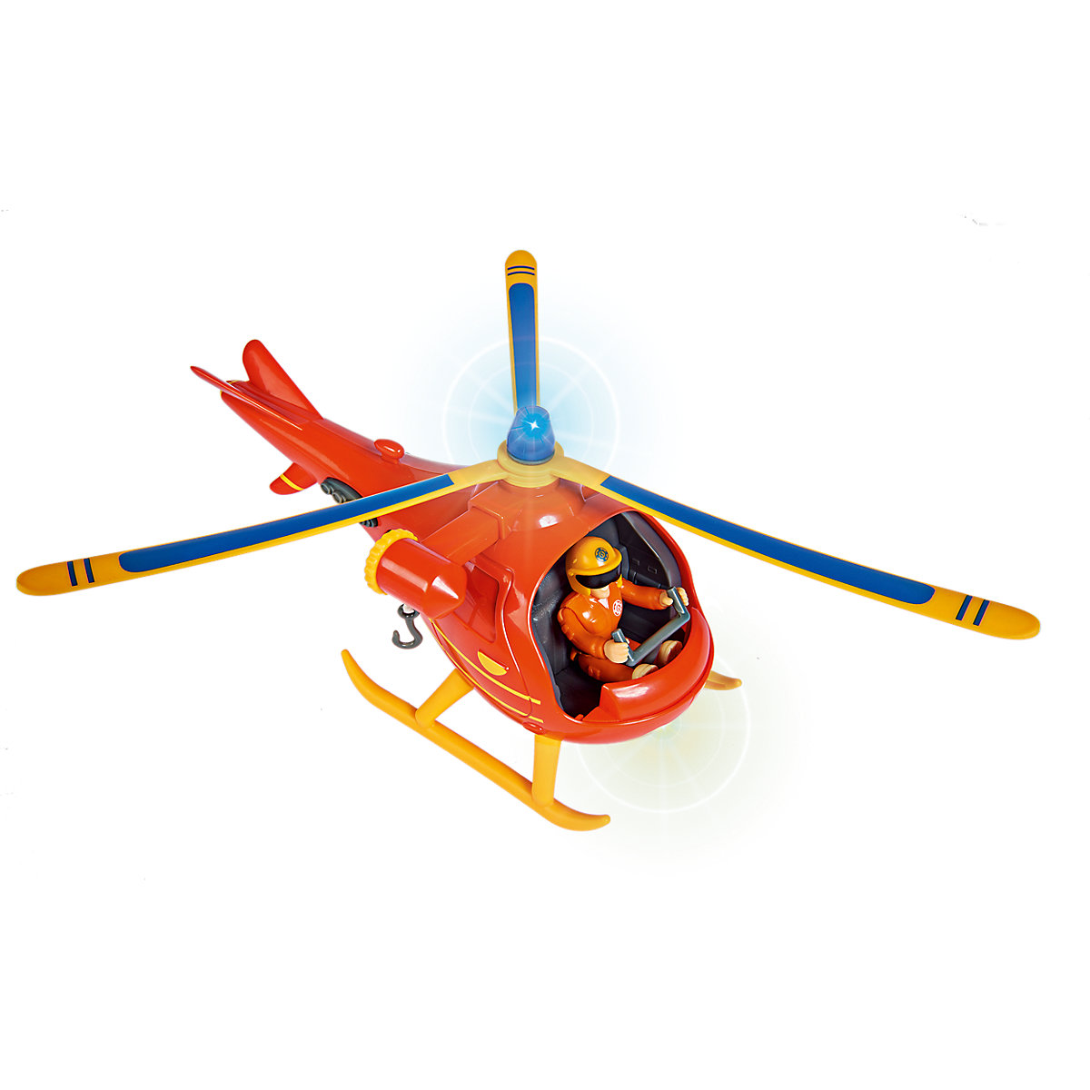 Feuerwehrmann Sam Hubschrauber Wallaby mit Figur