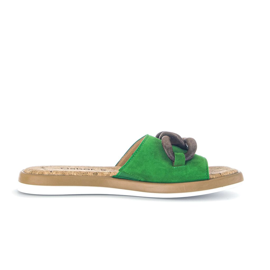 Gabor fashion Pantolette grün